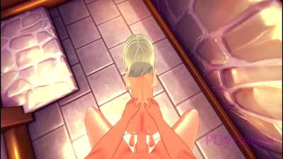 (Csapda) Manó szobalány segít neked mosakodni.